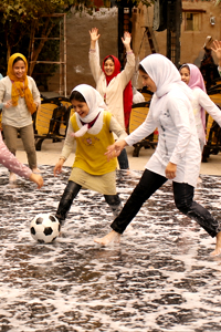 فوتبال صابونی